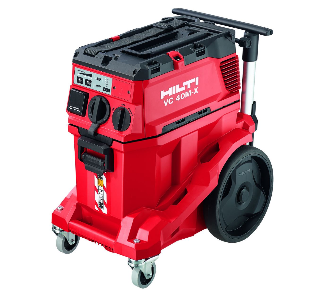 Industristøvsuger med holder < 1,5 kW < 60 liter